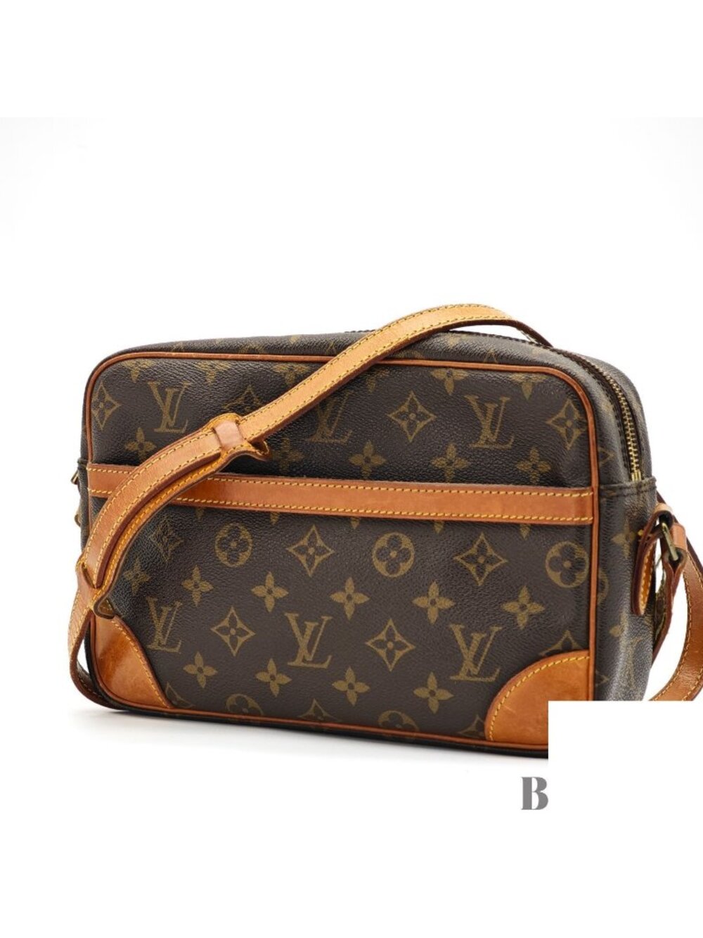 Louis Vuitton Trocadero Shoulder Bag Small Brown Strap